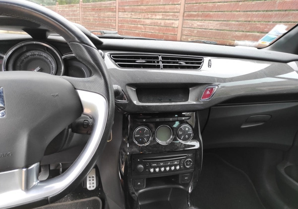 Citroen DS3 cena 21900 przebieg: 156832, rok produkcji 2013 z Wągrowiec małe 56